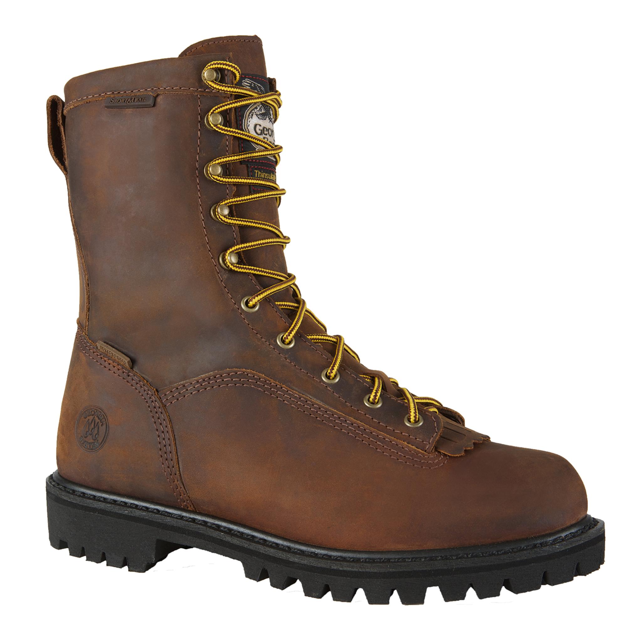 insulated work boots black