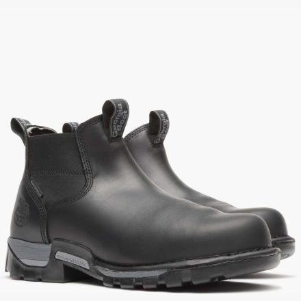 Georgia Boot Eagle One Steel Toe Waterproof Black Chelsea