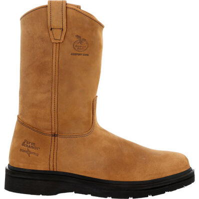 Georgia Boot Farm and Ranch Pull On Work Boot, , large