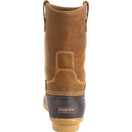 Slip On Duck Boots GB00414 Purchase the Marshland Pull On Duck Boots with an Alloy Toe Georgia Boot