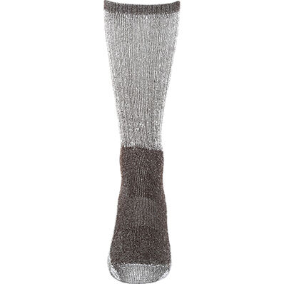 Georgia Boot 2-Pack Dri-Knit Crew Socks, BROWN, large