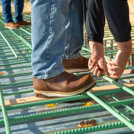 GB00369 Georgia Boot AMP LT Wedge Pull On Work Boot