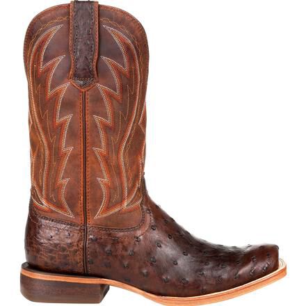 Ostrich lace up boots shop
