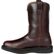 Georgia Boot Dark Brown Wedge Pull-On Work Boot, , large