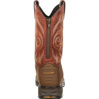 Georgia Boot Carbo-Tec LT Waterproof Pull-on Work Boot, , large