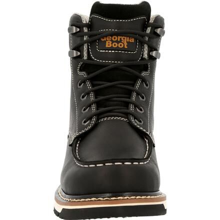 GB00475 Georgia Boot AMP LT Wedge Waterproof Moc Toe Work Boot