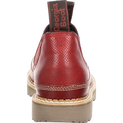 Georgia Giant Women's Red Leather Romeo Shoe, , large