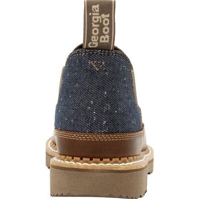 Georgia Boot Georgia Giant Women's Brown and Denim Romeo Shoe, , large