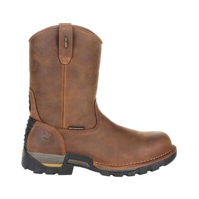 Georgia Boot Eagle One Waterproof Steel Toe Pull On Work Boot, , large