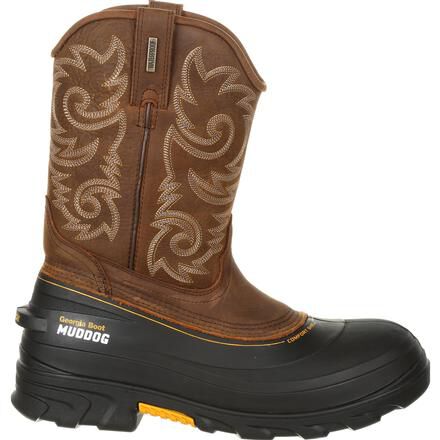 Georgia Boot Muddog Waterproof Western Work Wellington GB00244