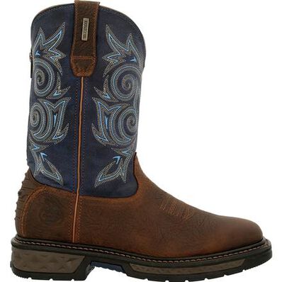 Georgia Boot Carbo-Tec LT Waterproof Pull On Boot, , large