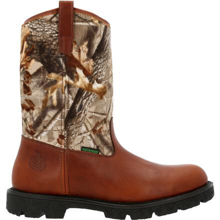 Georgia Homeland Waterproof Wellington Camo Work Boot GB00493