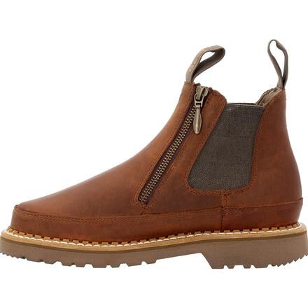 Chelsea boots with zipper cheap women's