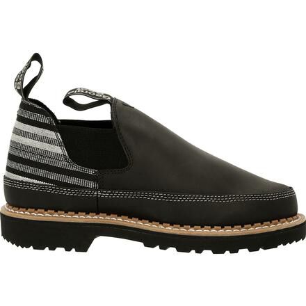 Georgia Boot Georgia Giant Women s Black and White Striped Romeo Shoe GB00423
