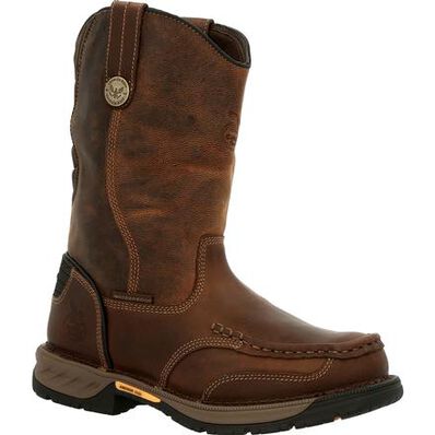 Georgia Boot Athens 360 Steel Toe Waterproof Pull-on Work Boot, , large