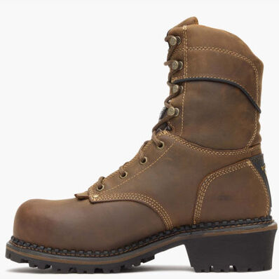 Georgia Boot AMP LT Logger Composite Toe Insulated Waterproof Work Boot, , large