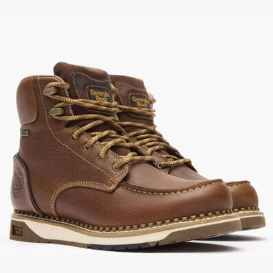 Georgia Boot AMP LT Wedge Waterproof Moc-Toe Work Boot, , large