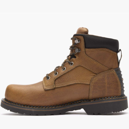 商品画像：Maison Margiela Waxed Leather Boots | Brown | FARFETCH 3