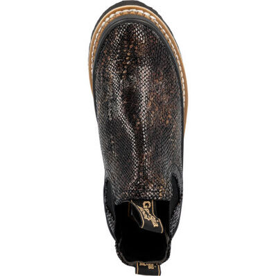 Women's Black Snake Fashion Romeo, , large