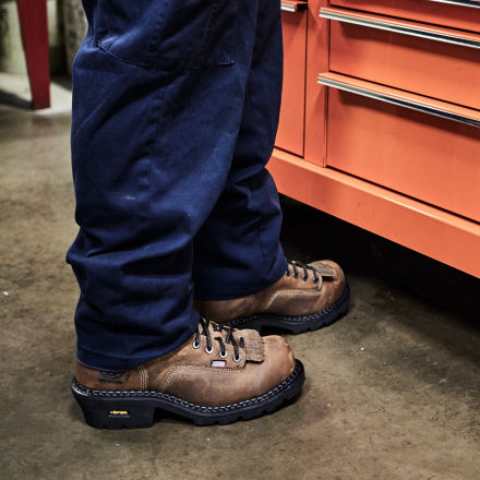 Georgia boots steel toe logger clearance