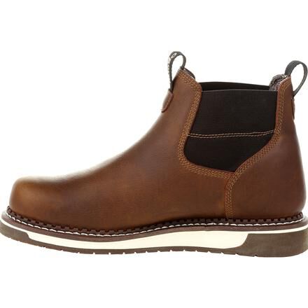 GB00352 Georgia Boot Wedge Waterproof Chelsea Work Boot