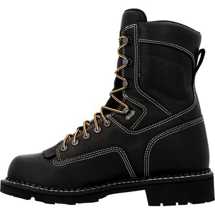 Georgia logger boots black store