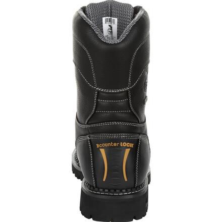 Georgia boot low heel logger clearance