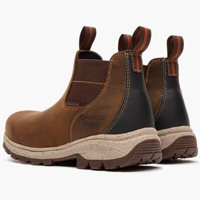 Georgia Boot Eagle Trail Women's Waterproof Alloy Toe Chelsea Work Boot, , large
