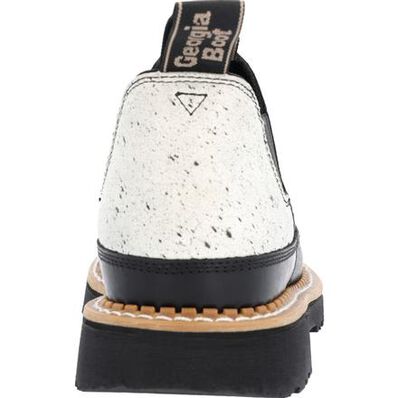 Georgia Boot Women's Black and White Romeo Shoe, , large