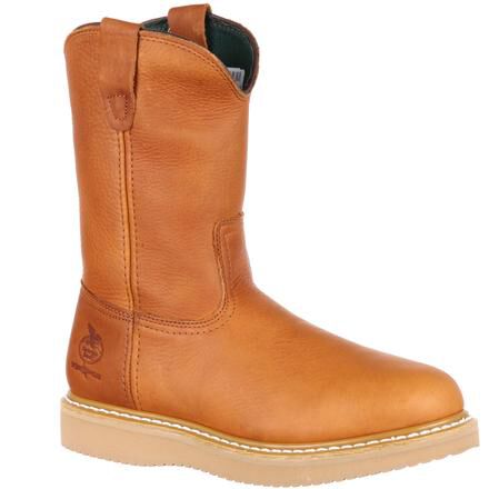 Slip on work boots near me clearance