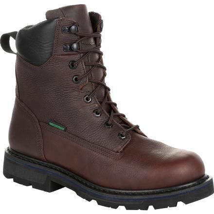 GB0285IA Georgia Boot Waterproof Lace up Work Boot