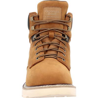 Georgia boots 6 inch wedge top