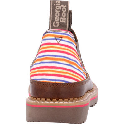 Georgia Boot Women's Striped Romeo Shoe, , large