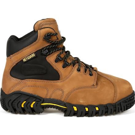 metal torso work boots