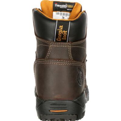 Georgia Boot Diamond Trax Waterproof 400G Insulated Work Hiker, , large