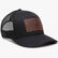 Georgia Boot Unisex Leather Patch Trucker Hat, , large