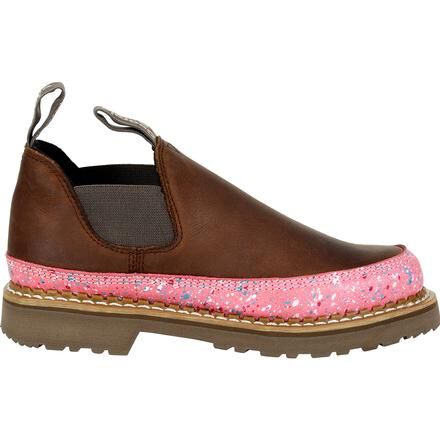 GB00407 Georgia Boot Georgia Giant Women s Brown and Pink Romeo Shoe