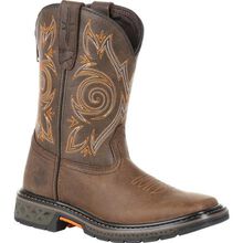 Georgia Boot Carbo-Tec LT Big Kids Brown Pull-On Boot