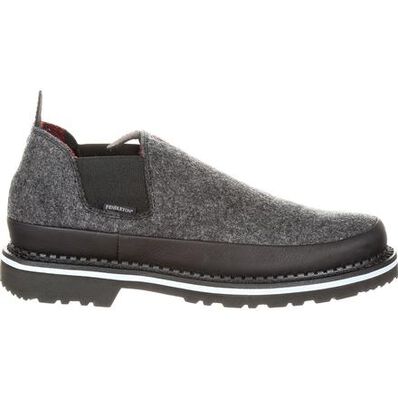 Georgia Giant Black and Charcoal Pendleton Romeo Shoe, , large