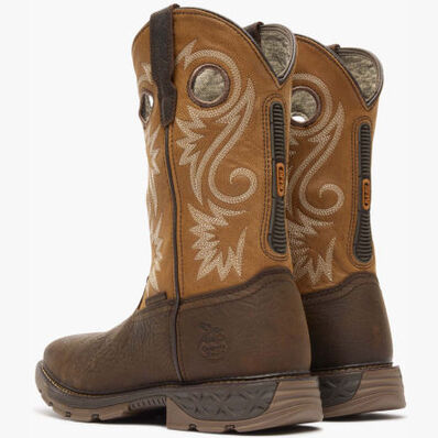 Georgia Boot Carbo-Tec FLX 11" Waterproof Pull On Work Boot, , large
