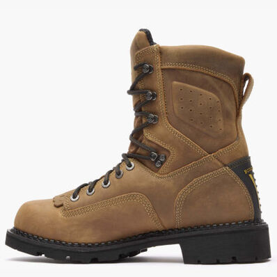 Georgia Boot Comfort Core Waterproof Low Heel Logger Work Boot, , large