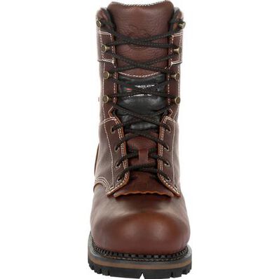 Georgia Boot AMP LT Logger Composite Toe Waterproof 600G Insulated Work Boot, , large