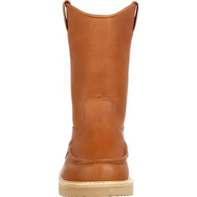 Georgia Boot Wedge Moc Toe Pull-On Work Boot, , large