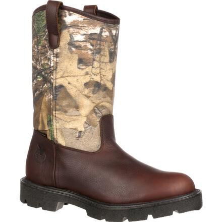 Georgia Boot Homeland Waterproof Wellington Work Boots
