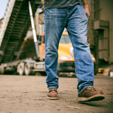 GB00358 Georgia Boot Wedge Moc Toe Work Boot