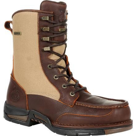Georgia boots lace deals up