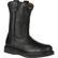 Georgia Boot Black Wedge Pull-On Work Boot, , large