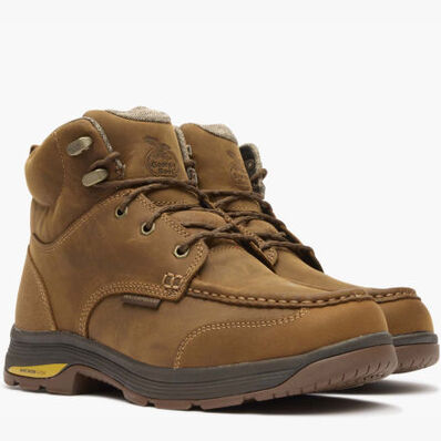 Georgia Boot Athens SuperLyte Moc-Toe Waterproof Work Boot, , large