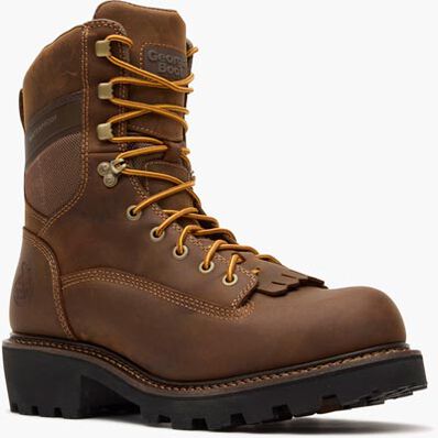 Georgia Boot Core 37 9" Scalloped Heel Waterproof Work Boot, , large