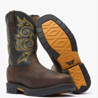 Georgia Boot Carbo-Tec LT Steel Toe Waterproof Pull-On Work Boot, , large